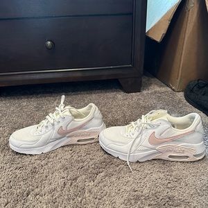 Nike Air Max. Pink + white. Size 8.5